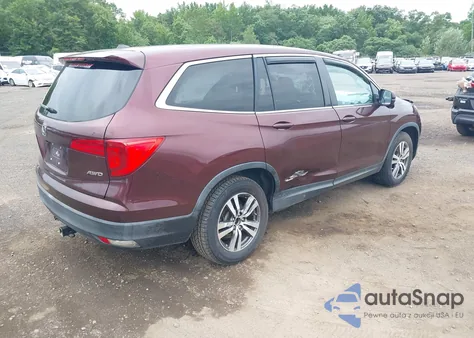 2016 Honda Pilot Ex-L z USA, uszkodzony, nr VIN 5FNYF6H64GB088141